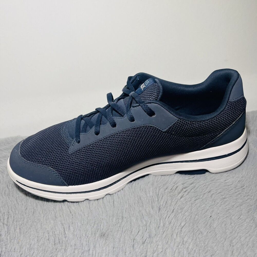 Skechers Men's Sz US 11.5 Performance 55519/NVBL Go Walk 5 Demitasse Sneakers - Picture 8 of 14